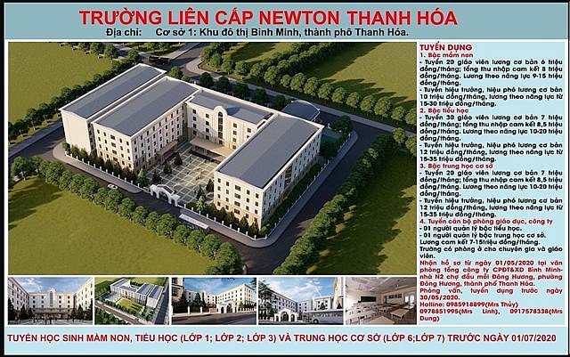 Trường liên cấp Newton Thanh Hóa chung tay đẩy lùi dịch Covid–19 truong lien cap newton thanh hoa chung tay day lui dich covid 19